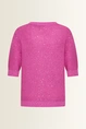 Vest met streepeffect en pailletten