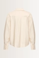 Viscosemix blouse met glans