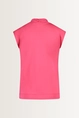 Viscosemix top met plooidetail