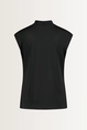 Viscosemix top met plooidetail