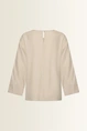 Vleermuismouw blouse met borstzak
