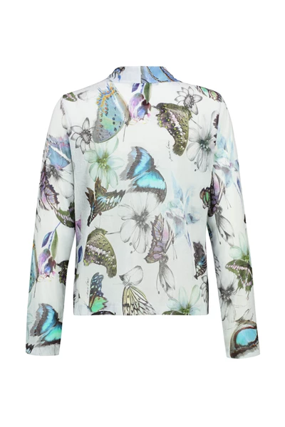Vlinderprint blouse Marc Cain