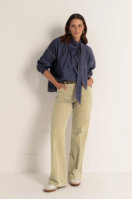 WENDY velvet broek