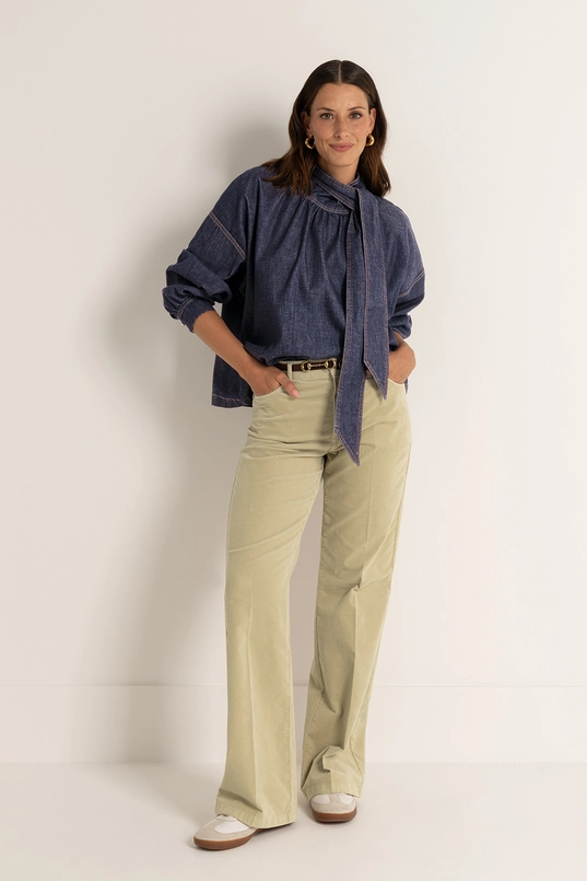 WENDY velvet broek