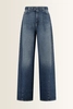 Wide jeans met ceintuur Madia Max Mara Weekend