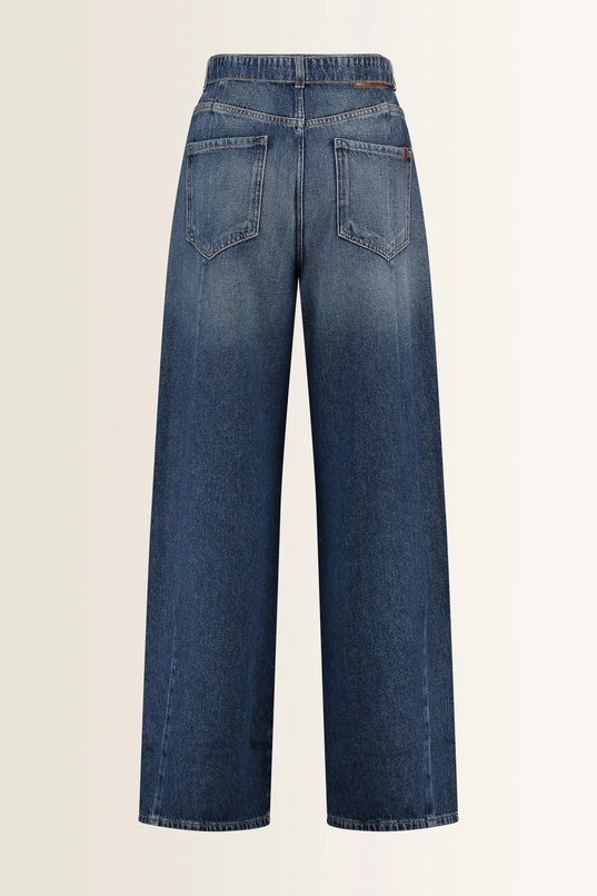 Wide jeans met ceintuur Madia Max Mara Weekend