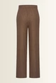 Wide leg broek in crinkle structuur