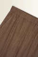 Wide leg broek in crinkle structuur