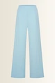Wide leg broek in lichte structuur
