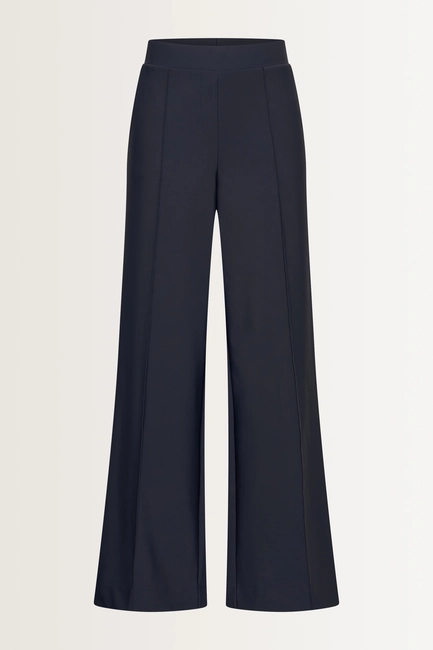 Wide leg broek in travelkwaliteit