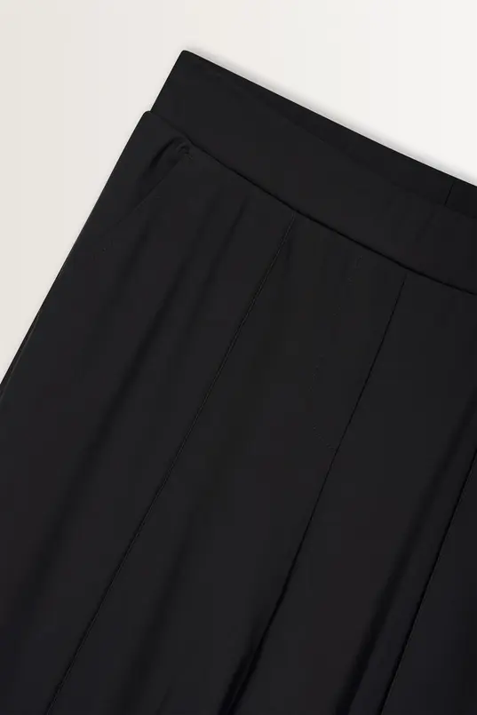 Wide leg broek in travelkwaliteit
