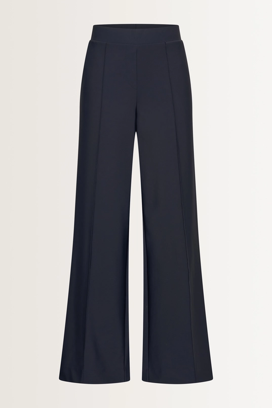 Wide leg broek in travelkwaliteit