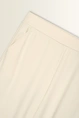 Wide leg broek in travelstof