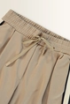 Wide leg broek met contrastbies Perdoni Max Mara Weekend
