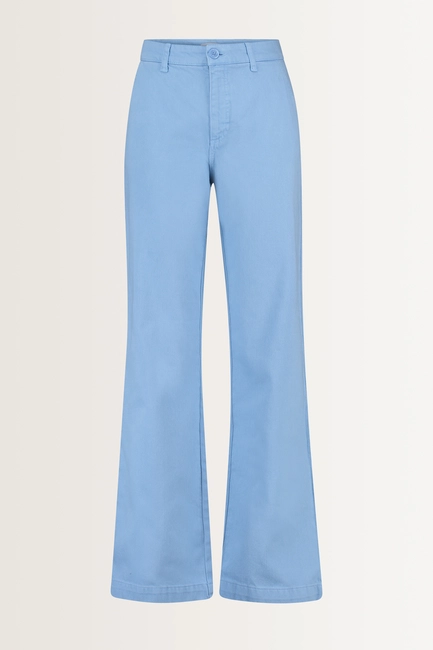 Wide-leg broek met hoge taille