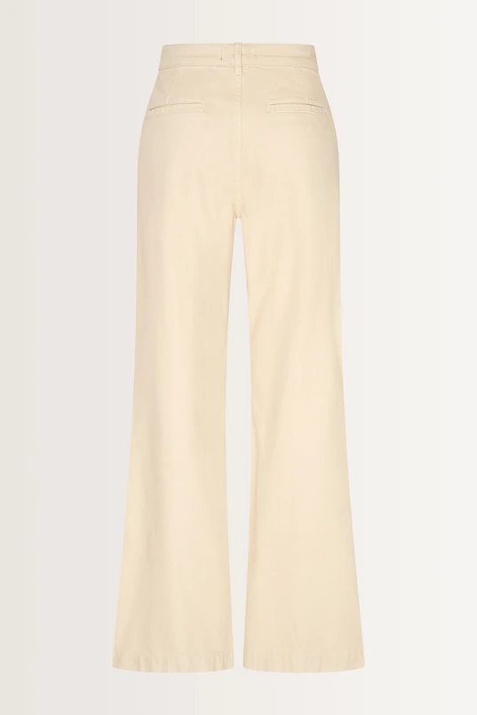 Wide-leg broek met hoge taille