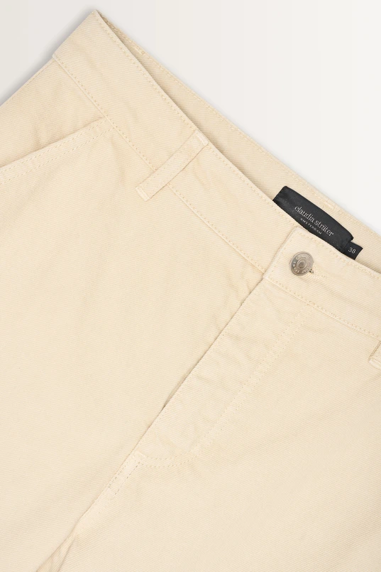 Wide-leg broek met hoge taille