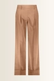 Wide leg broek met plooien Monari