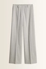 Wide leg broek met structuur Catsby texture Someday