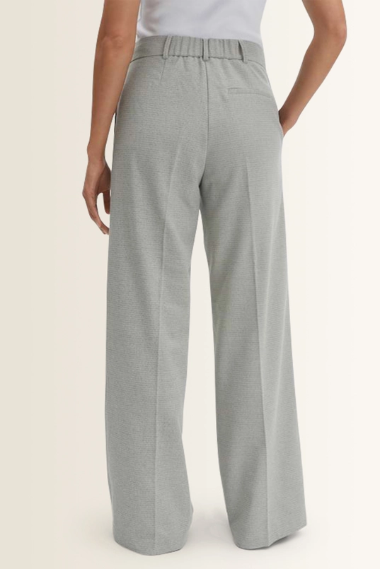 Wide leg broek met structuur Catsby texture Someday