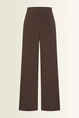 Wide leg coolwool pantalon