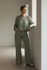 Wide leg jeans in moderne wassing