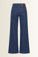 Wide-leg jeans met opgestikte zakken