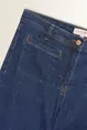 Wide-leg jeans met opgestikte zakken