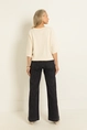 Wide-leg jeans met opgestikte zakken