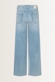 Wide leg jeans opgestikte zakken Alek Cambio