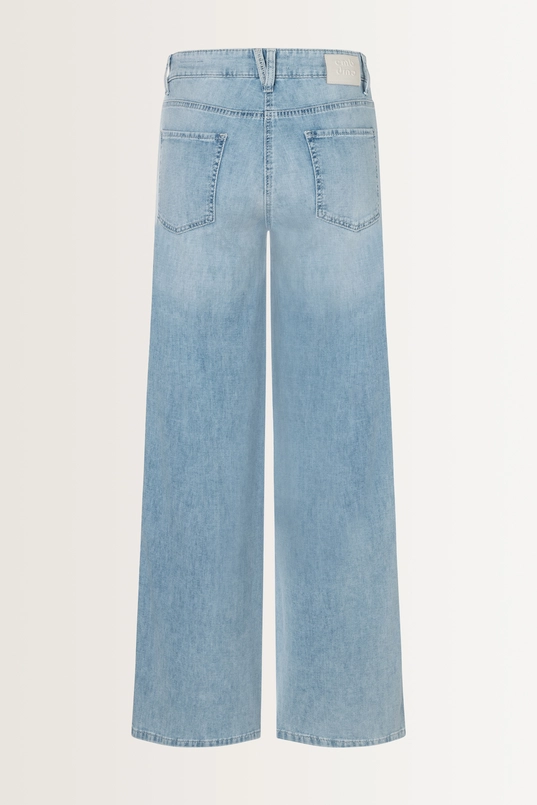 Wide leg jeans opgestikte zakken Alek Cambio