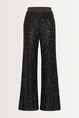 Wide leg paillettenbroek