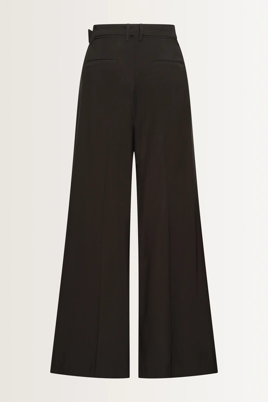Wide-leg pantalon met ceintuur