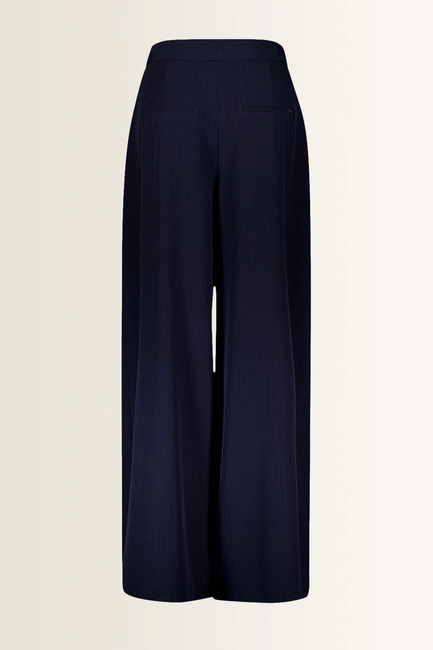 Wide leg pantalon met subtiele krijtstreep ULIANA Gardeur