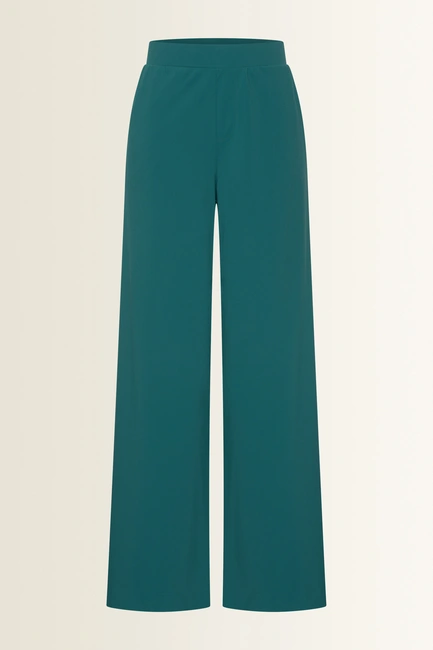 Wide leg travel broek