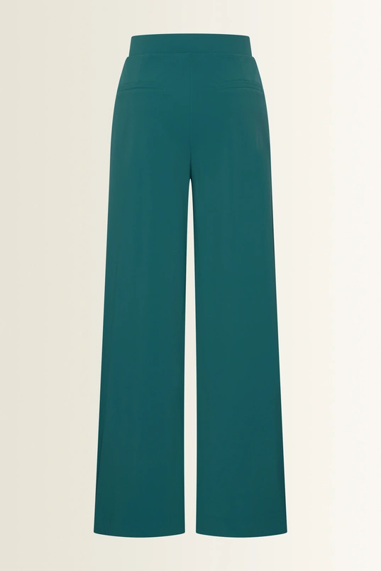 Wide leg travel broek