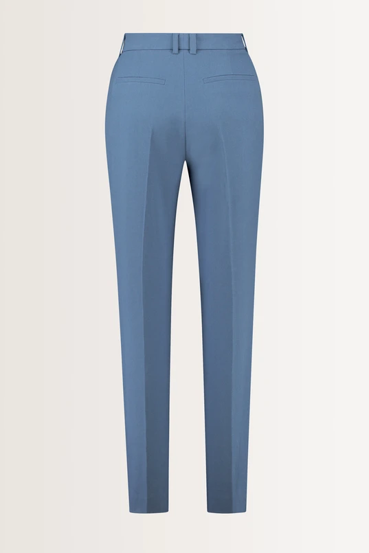 Wijde bandplooi pantalon