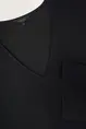Wijde blouse met V-hals