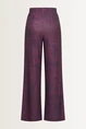 Wijde broek met aquarel bloemenprint