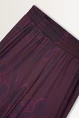 Wijde broek met aquarel bloemenprint