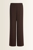 Wijde broek met elastische taille Vera Mont