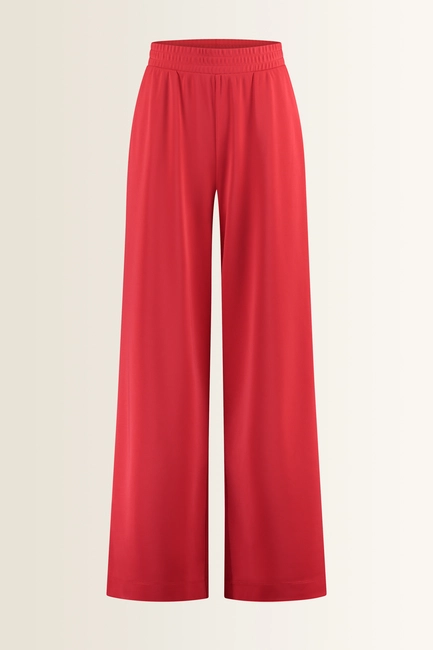 Wijde broek met elastische taille