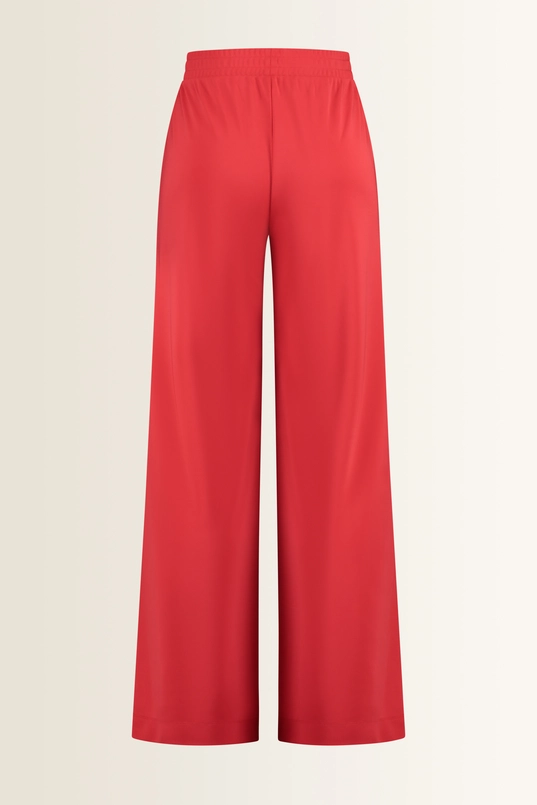 Wijde broek met elastische taille