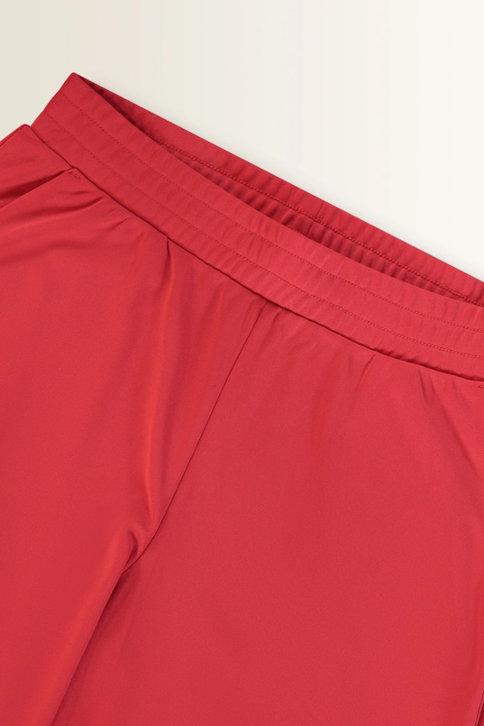 Wijde broek met elastische taille