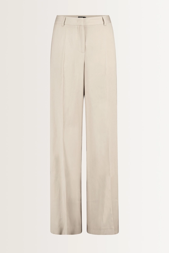 Wijde broek met hoge taille