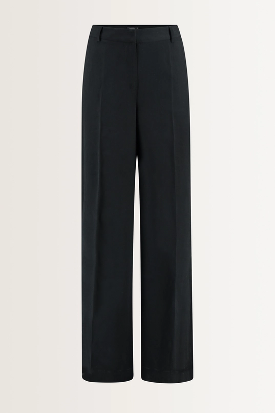Wijde broek met hoge taille
