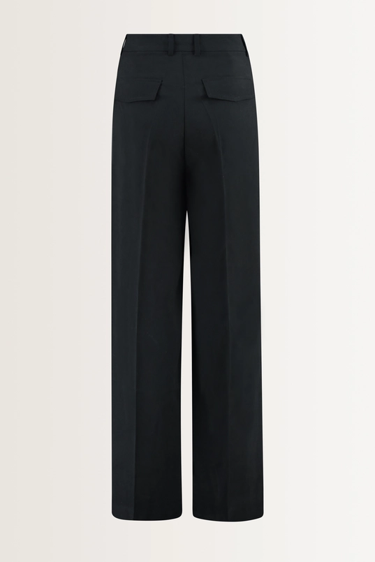 Wijde broek met hoge taille