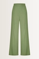 Wijde broek met natuurlijke glans