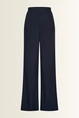Wijde broek met natuurlijke glans