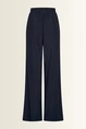 Wijde broek met natuurlijke glans